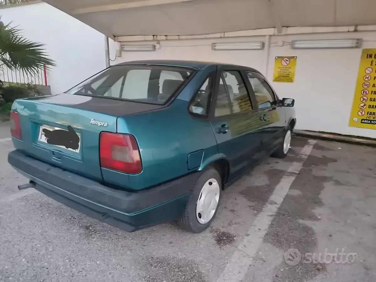 Usata Fiat Tempra 1990 Verde Berlina
