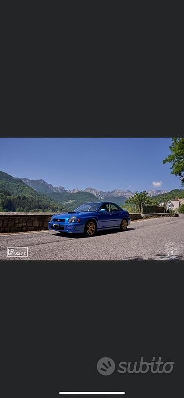 Usata Subaru Impreza 265 CV (194 kW) 2003 Blu Berlina