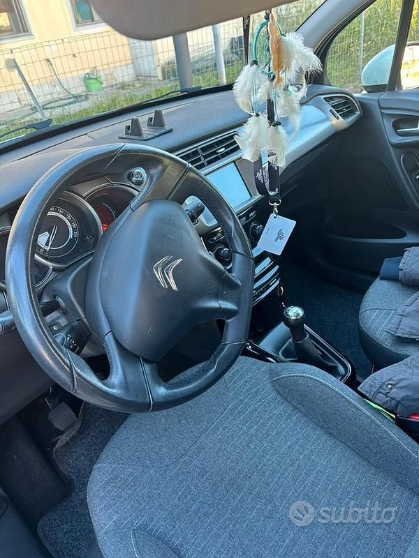 Usata Citroën C3 60 CV (44 kW) 2015 Bianco Berlina