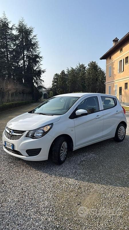 Usata Opel Karl 75 CV (55 kW) 2015 Bianco Utilitaria