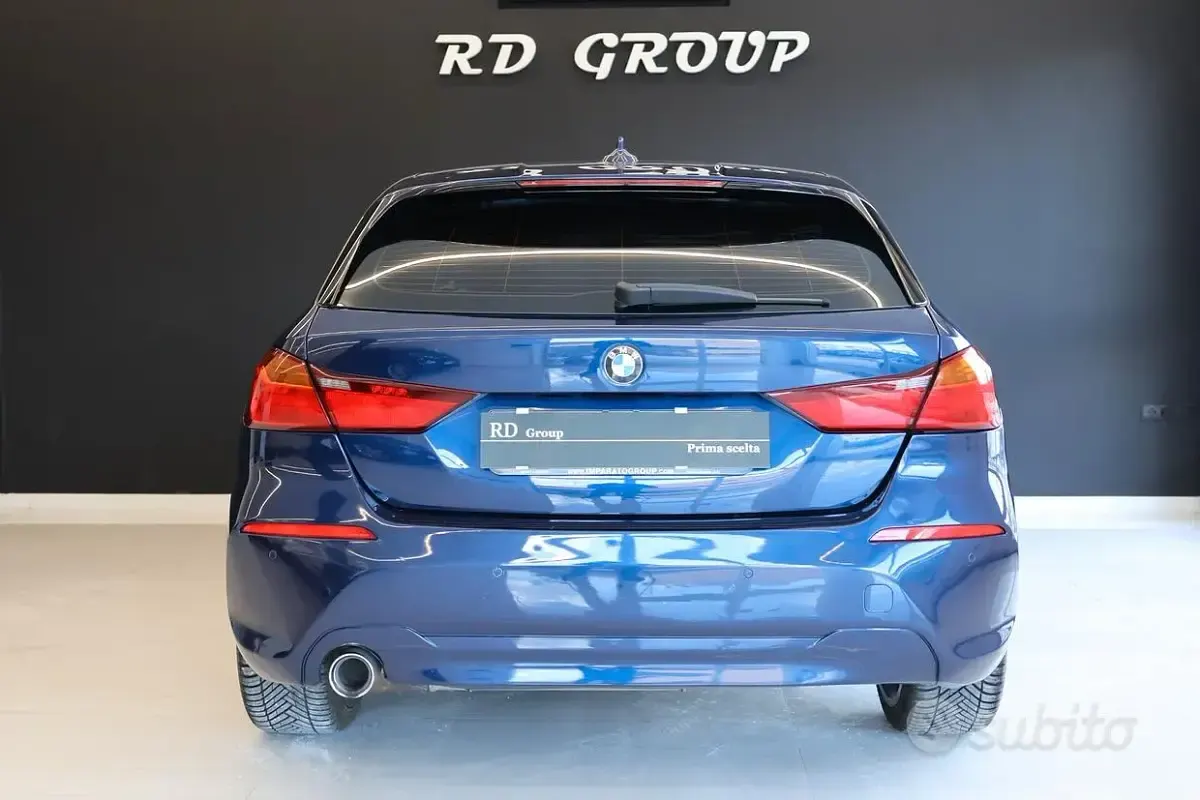 Usata BMW 116 Advantage 116 CV (85 kW) 2019 Blu Utilitaria