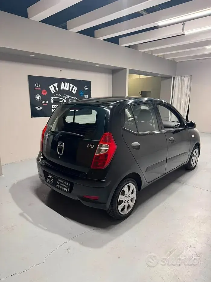 Usata Hyundai i10 Classic 69 CV (50 kW) 2012 Nero Utilitaria