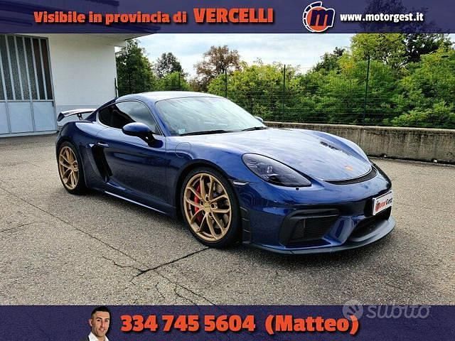 Blu Usata 2021 Porsche 718 Cayman GT4 Coupé | 106.000 € - Immagine 1/4