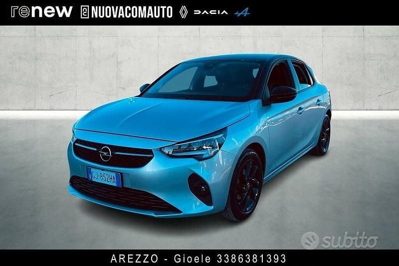 Grigio Usata 2022 Opel Corsa Tre volumi | 10.500 € (Super prezzo) - Immagine 1/4