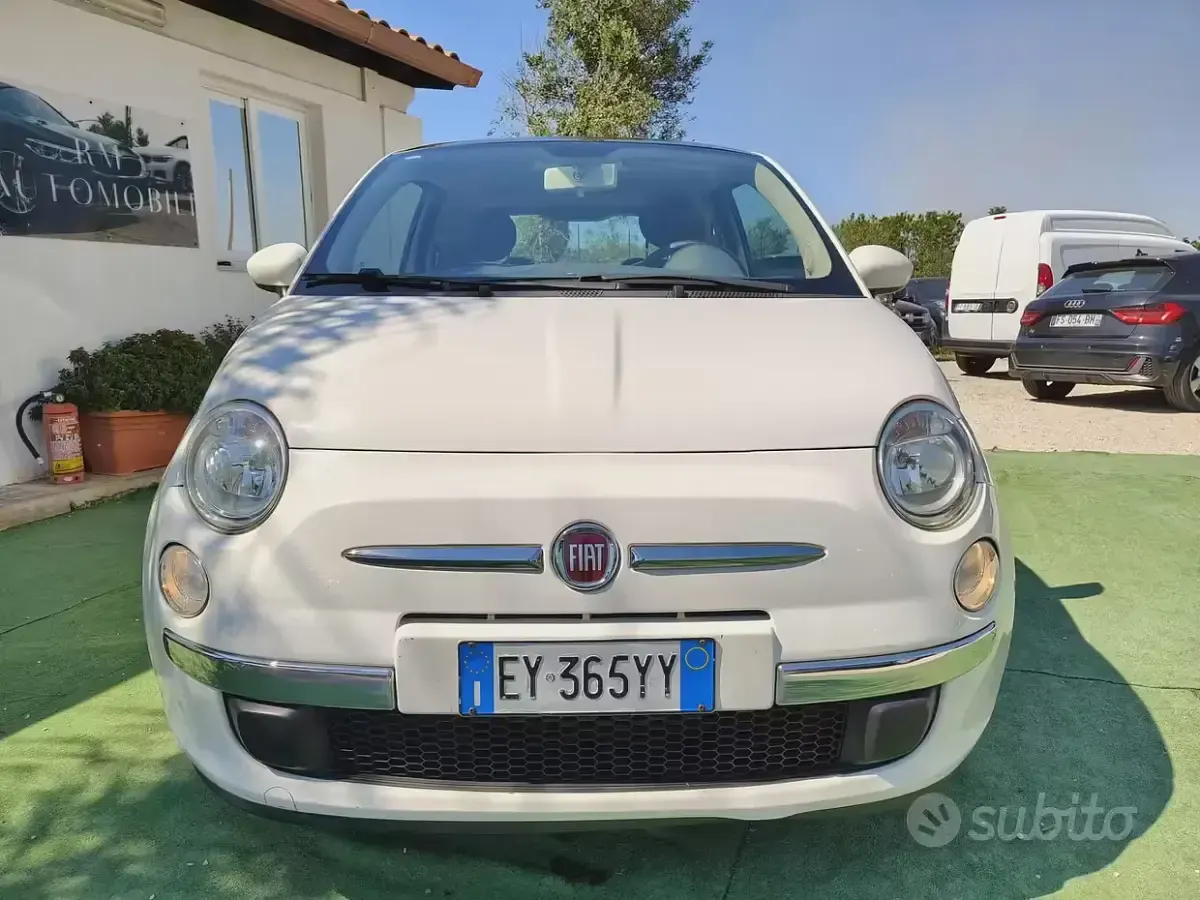 Usata Fiat 500 Lounge 69 CV (50 kW) 2015 Bianco Berlina