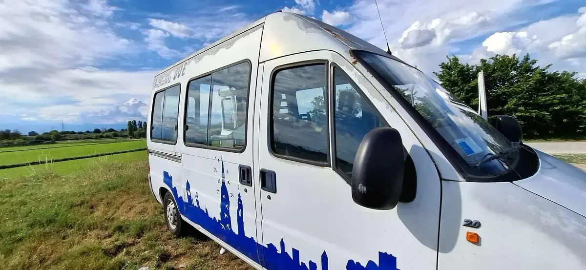 Usata Fiat Ducato 109 CV (80 kW) 2001 Bianco Furgone