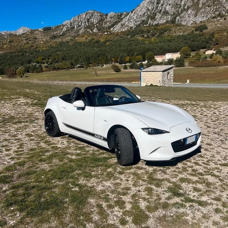 Usata Mazda MX5 Exceed 132 CV (97 kW) 2023 Bianco Cabrio