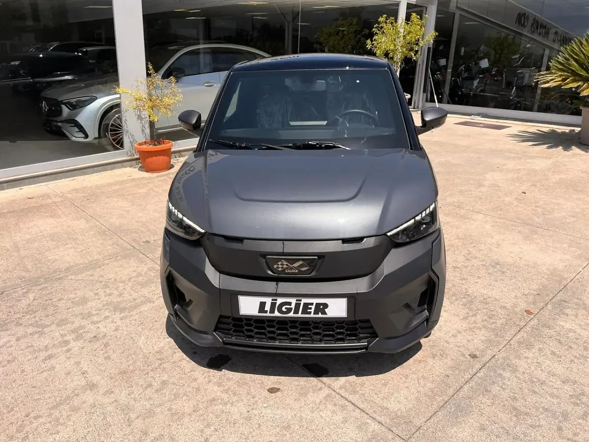 Nuova Ligier JS50 2026 Grigio Utilitaria
