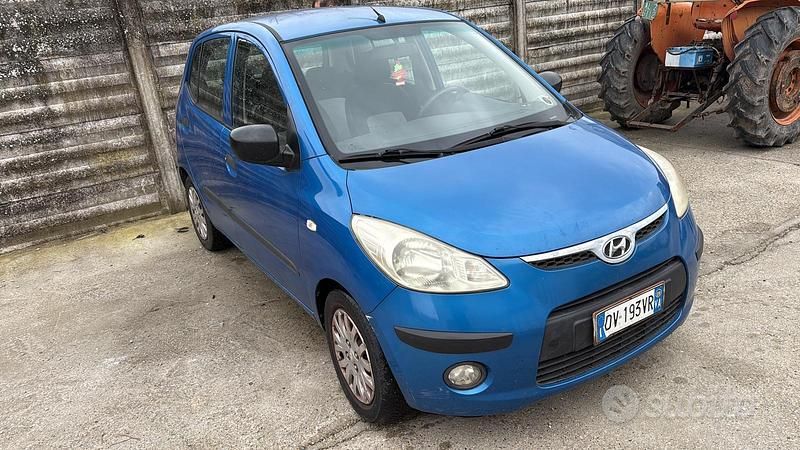 Usata Hyundai i10 2009 Blu Utilitaria