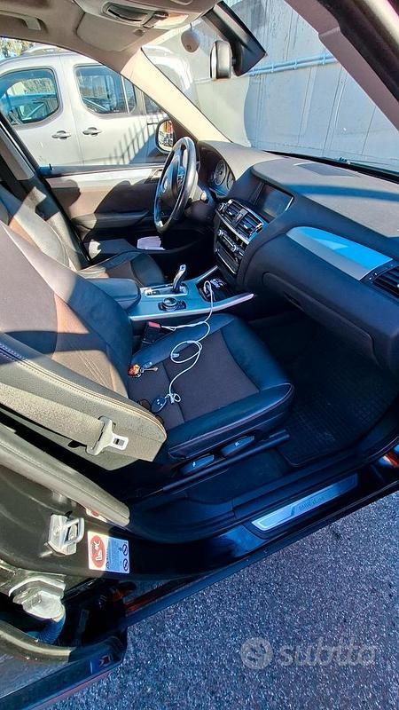 Usata BMW X3 150 CV (110 kW) 2014 Nero SUV