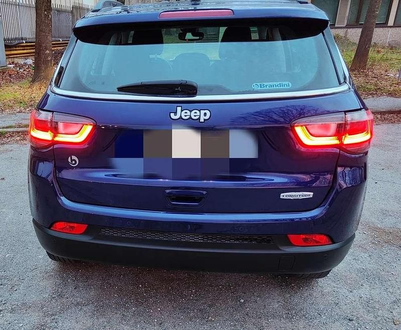 Usata Jeep Compass Longitude 131 CV (96 kW) 2021 Blu/azzurro SUV