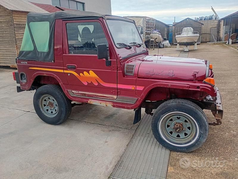 Usata Asia Motors Rocsta 1995 Rosso Utilitaria