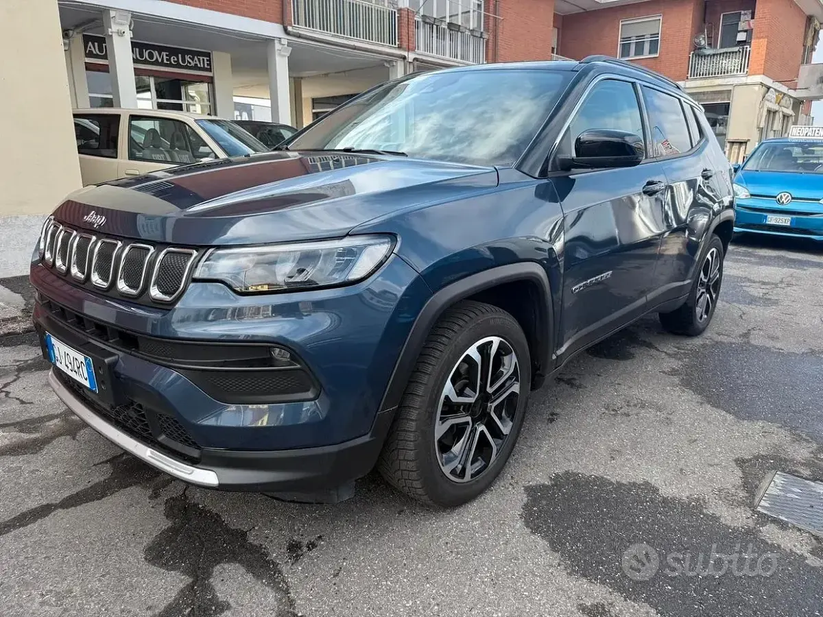 Usata Jeep Compass Longitude 131 CV (96 kW) 2022 Blu SUV
