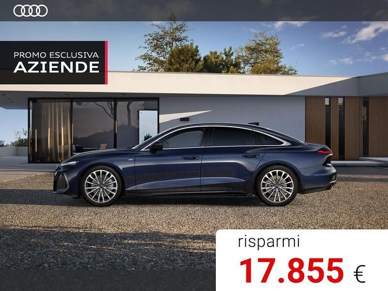 Nuova Audi A6 S-Line 367 CV (269 kW) 2025 Blu firmamento metallizzato Berlina