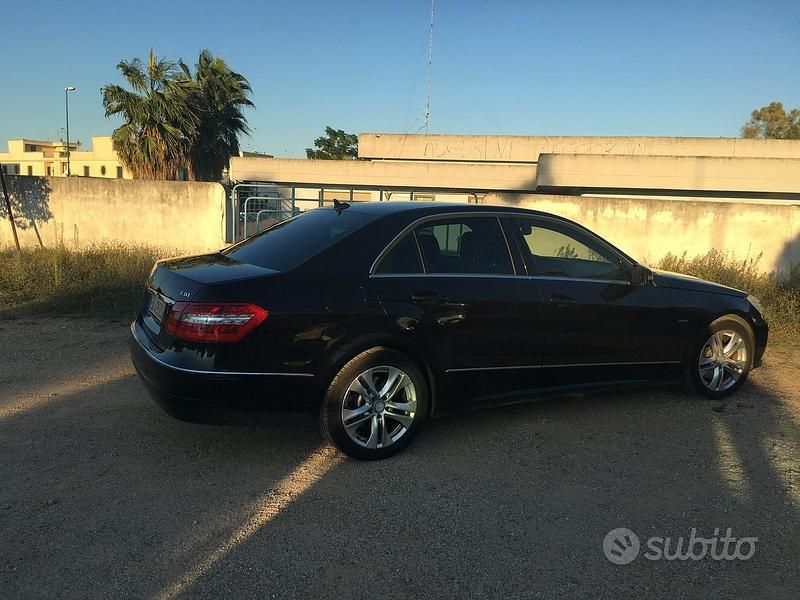 Usata Mercedes E250 2010 Nero Berlina