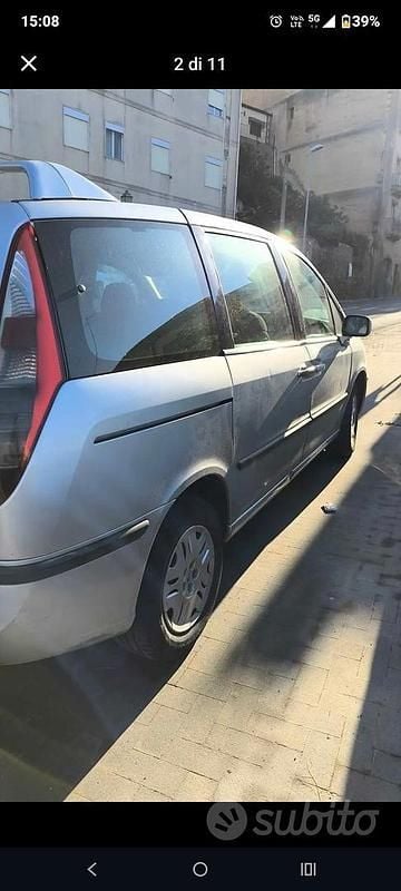 Usata Fiat Ulysse 109 CV (80 kW) 2004 Grigio Monovolume