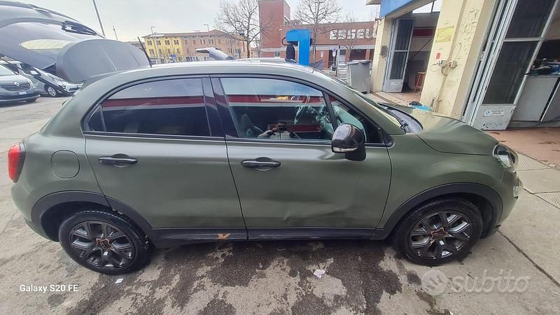 Usata Fiat 500X 95 CV (69 kW) 2017 Verde SUV
