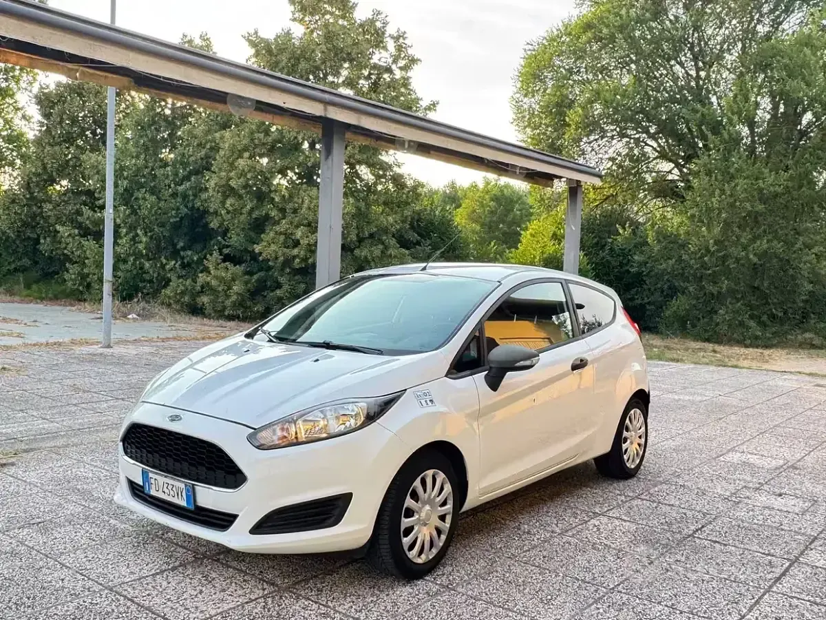 Usata Ford Fiesta 75 CV (55 kW) 2016 Bianco Utilitaria