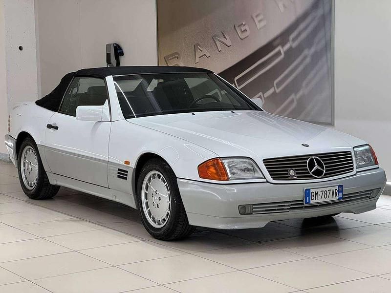 Usata Mercedes SL300 231 CV (169 kW) 1990 Bianco Cabrio