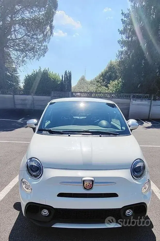Usata Abarth 595 Turismo 165 CV (121 kW) 2017 Bianco Utilitaria