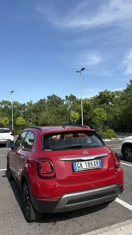 Usata Fiat 500X Red 131 CV (96 kW) 2022 Rosso SUV