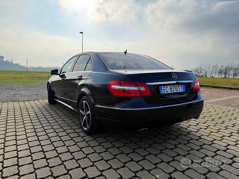 Usata Mercedes E350 2010 Nero Berlina