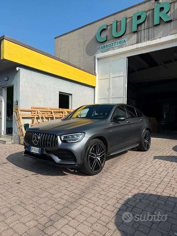 Usata Mercedes GLC43 AMG AMG 390 CV (286 kW) 2023 Grigio Coupé
