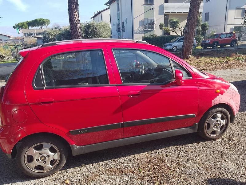 Usata Chevrolet Matiz 2007 Rosso Utilitaria