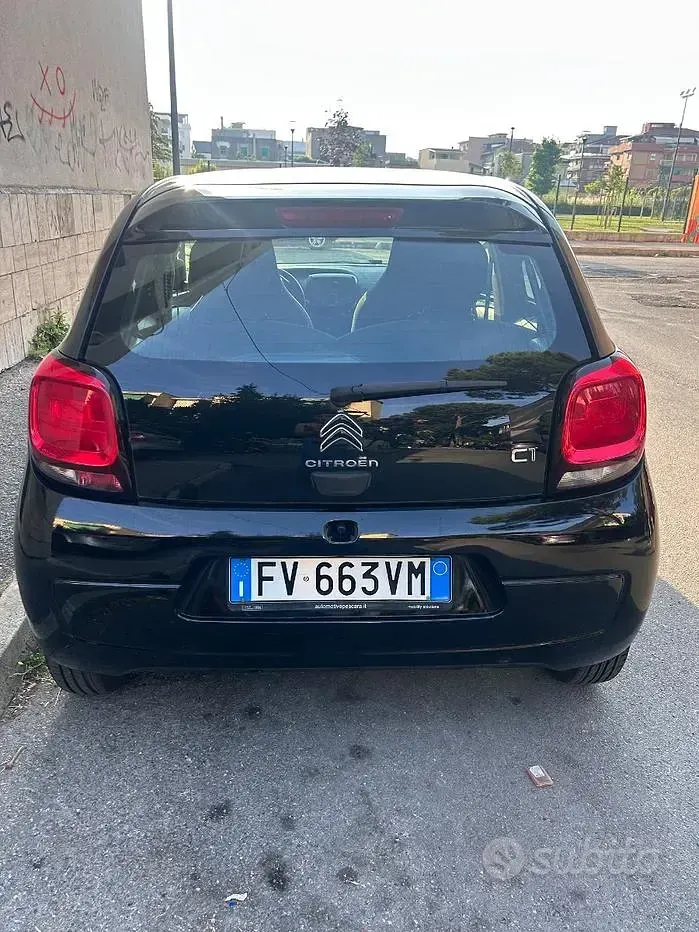 Usata Citroën C1 72 CV (52 kW) 2019 Nero Utilitaria