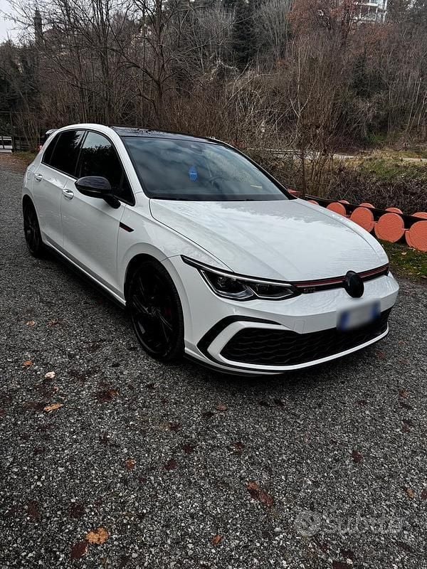 Usata VW Golf VIII GTI 245 CV (180 kW) 2022 Bianco Berlina