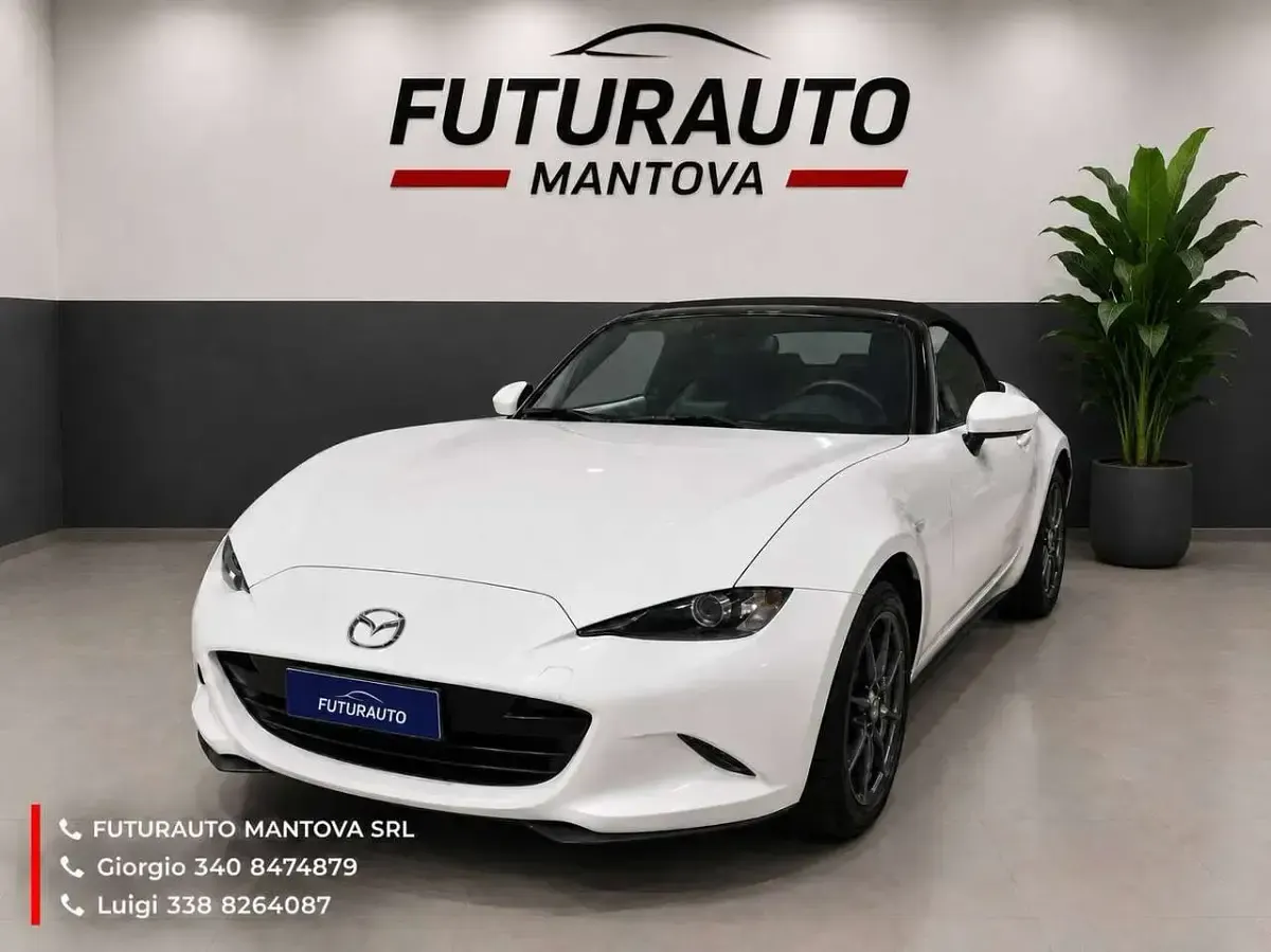 Usata Mazda MX5 Exceed 132 CV (97 kW) 2022 Bianco Cabrio