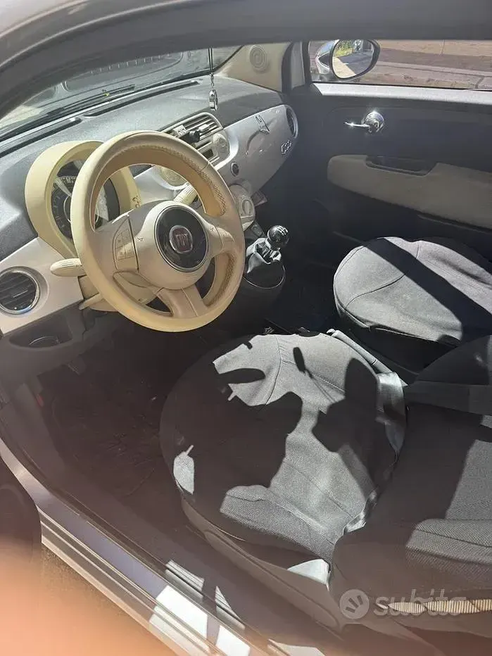 Usata Fiat 500 Pop 69 CV (50 kW) 2011 Grigio Utilitaria