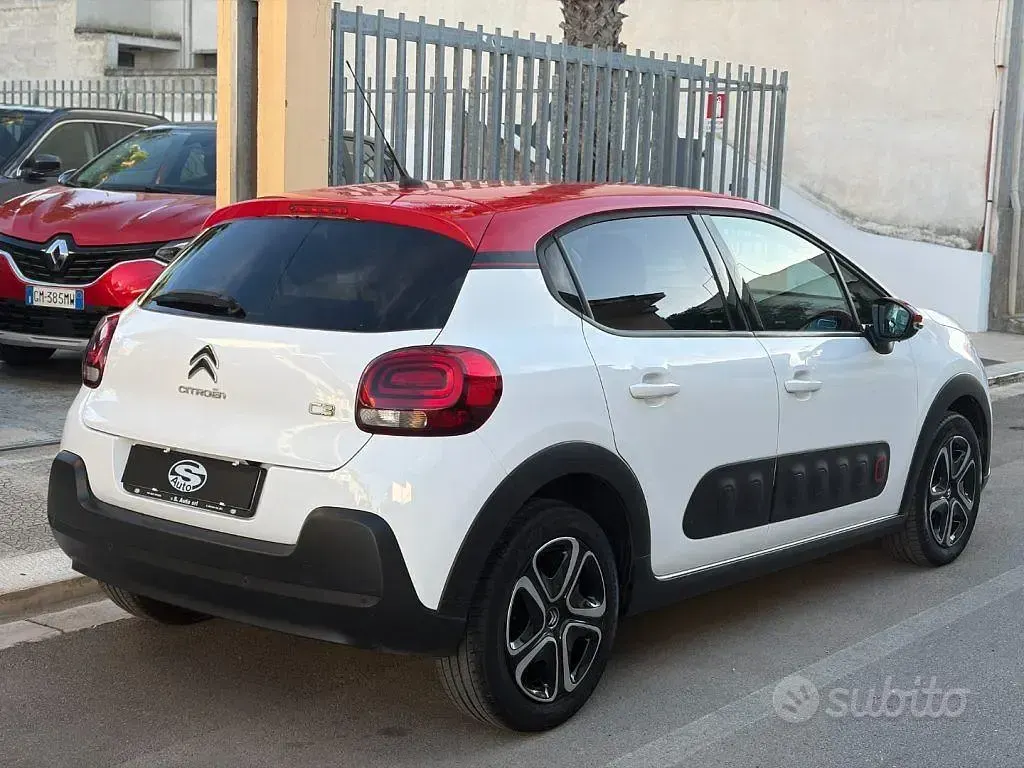 Usata Citroën C3 Shine 75 CV (55 kW) 2017 Bianco Berlina
