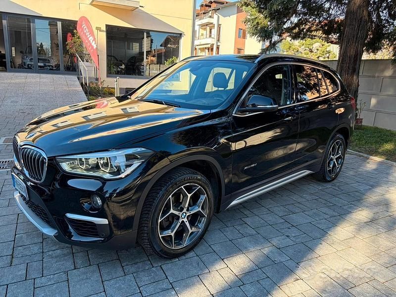 Usata BMW X1 xLine 150 CV (110 kW) 2018 Nero SUV