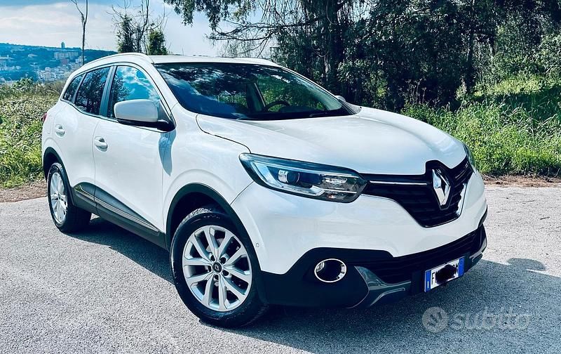Usata Renault Kadjar Intens 110 CV (80 kW) 2017 Bianco SUV