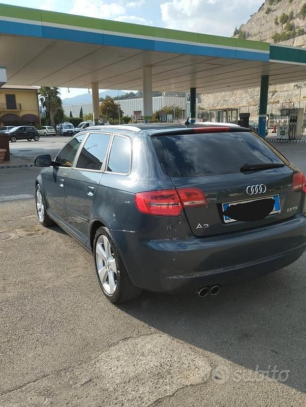 Usata Audi A3 140 CV (102 kW) 2009 Grigio Berlina