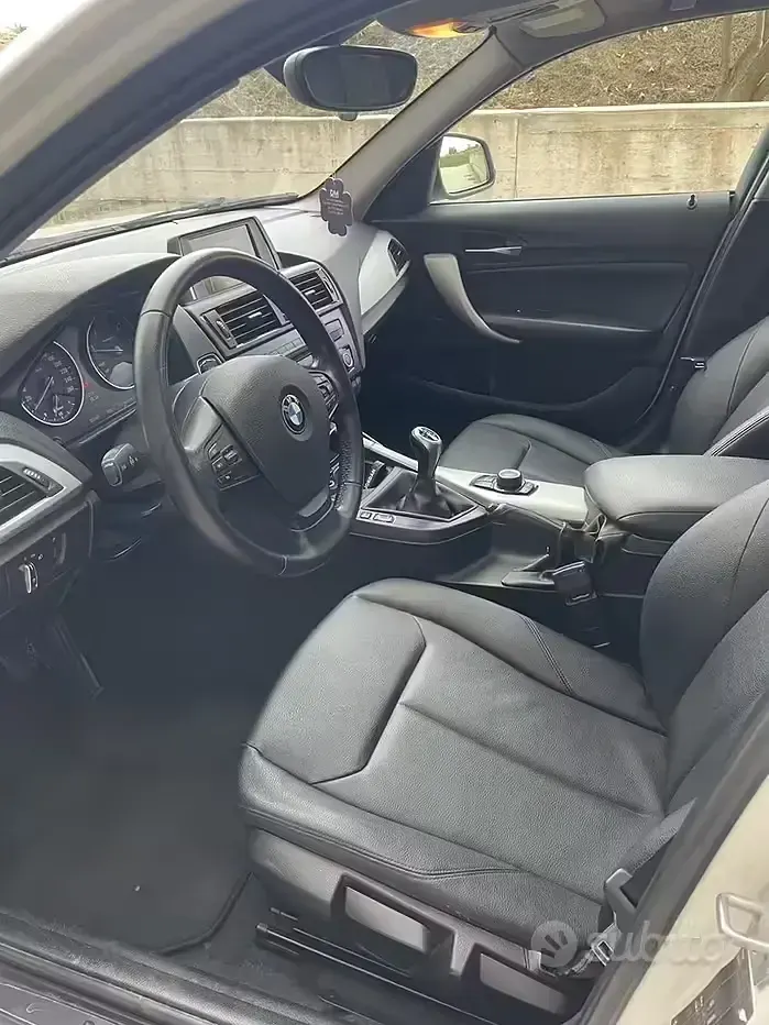 Usata BMW 116 2013 Bianco Utilitaria