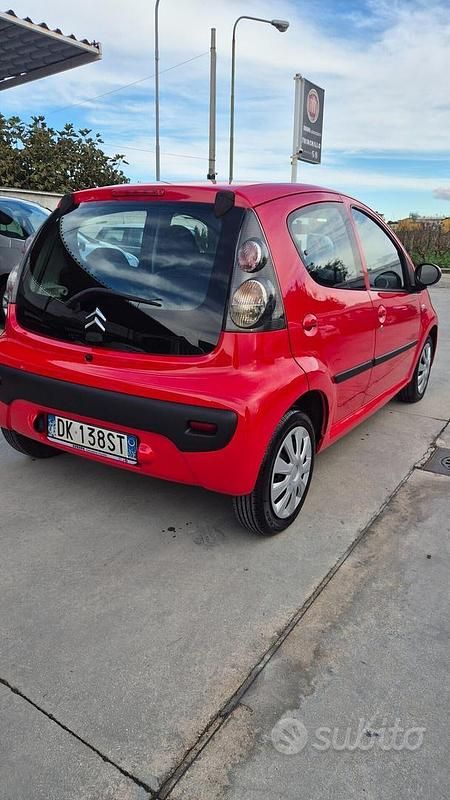 Usata Citroën C1 67 CV (49 kW) 2007 Rosso Utilitaria