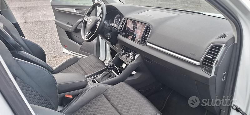 Usata Skoda Karoq Style 150 CV (110 kW) 2018 Bianco SUV