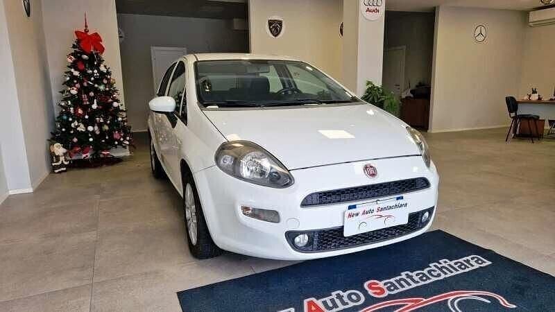 Usata Fiat Punto Lounge 75 CV (55 kW) 2015 Bianco Berlina