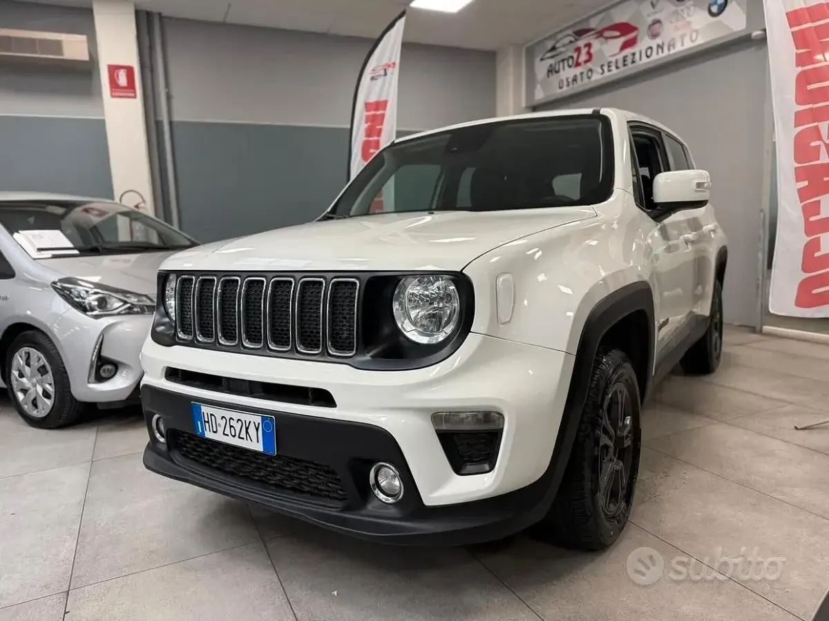 Używany Jeep Renegade Longitude 140 KM (102 kW) 2020 Biały SUV