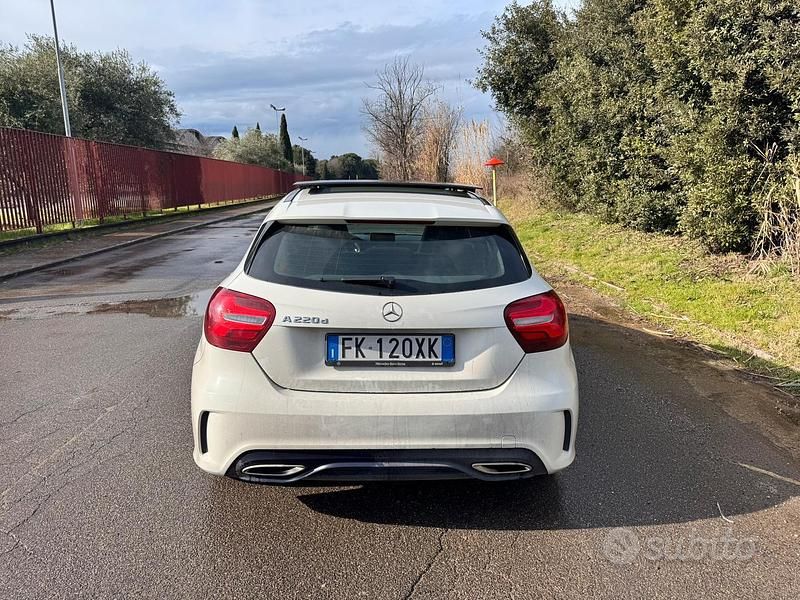 Usata Mercedes A220 177 CV (130 kW) 2017 Bianco Berlina