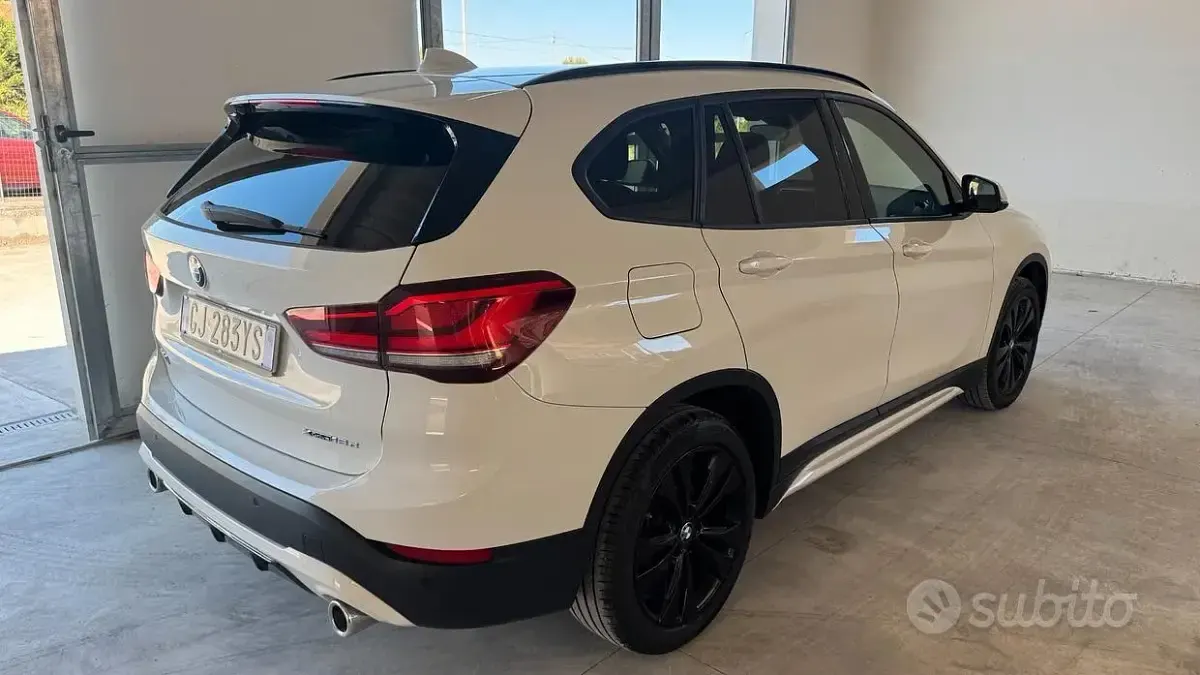 Usata BMW X1 Sport Line 150 CV (110 kW) 2022 Bianco SUV