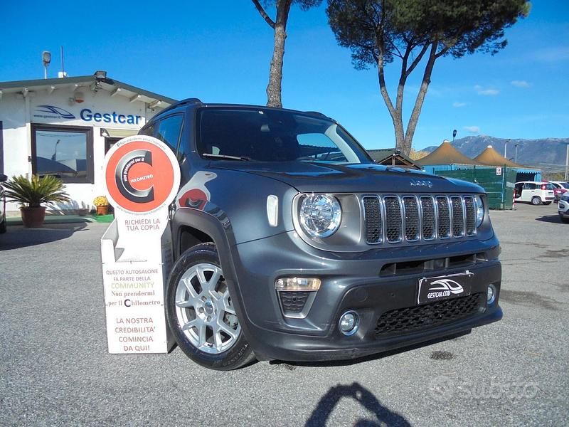 Grigio Usata 2021 Jeep Renegade Limited SUV | 16.400 € (Buon prezzo) - Immagine 1/4