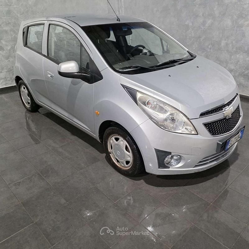Usata Chevrolet Spark LS 68 CV (50 kW) 2012 Argento Utilitaria