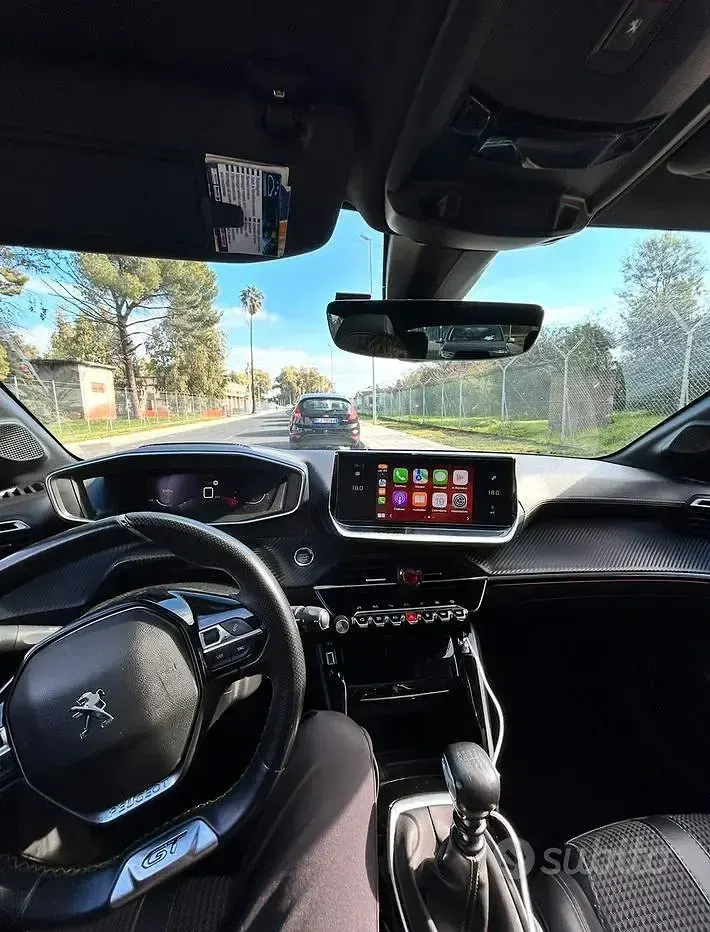Usata Peugeot 208 GTi 102 CV (75 kW) 2021 Giallo Utilitaria