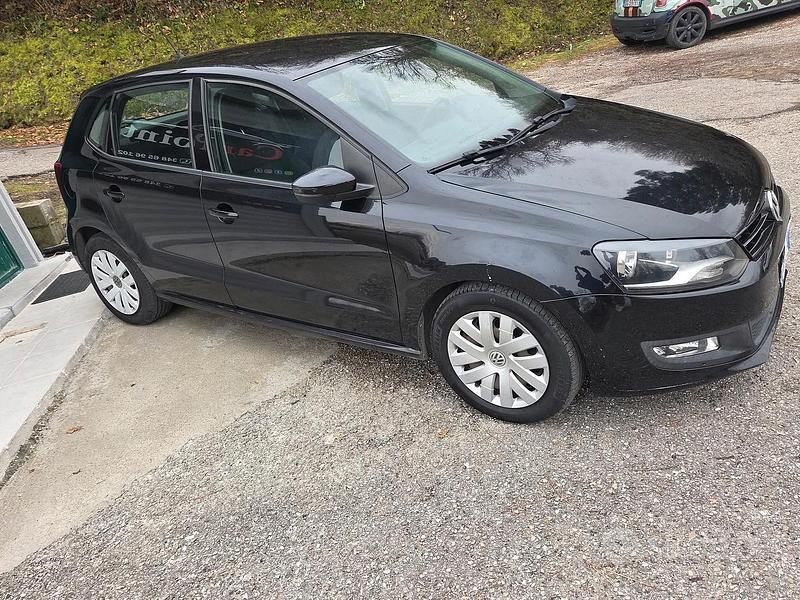 Usata VW Polo 90 CV (66 kW) 2012 Nero Utilitaria