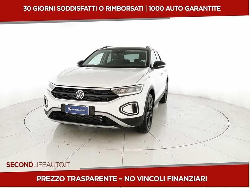 Bianco Nuova 2025 VW T-Roc Life SUV | 30.900 € (Buon prezzo) - Immagine 1/4