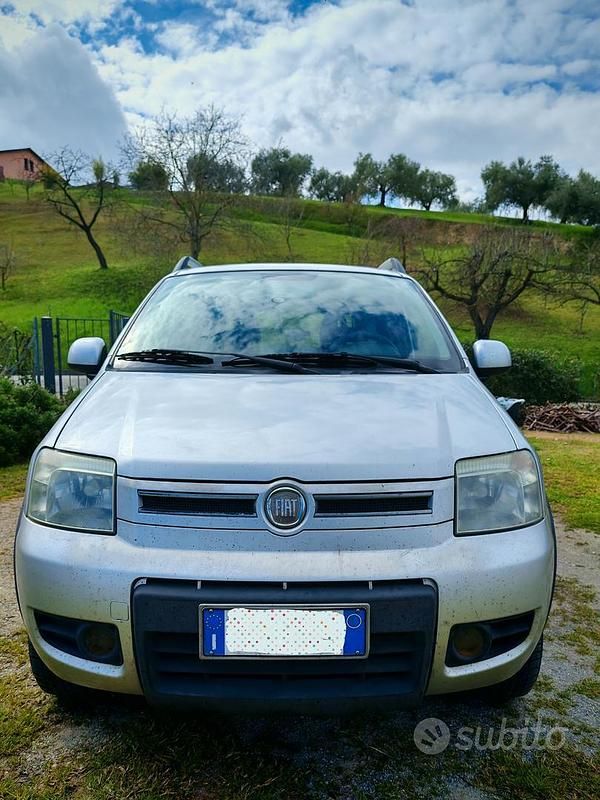 Usata Fiat Panda 4x4 95 CV (69 kW) 2010 Grigio Utilitaria