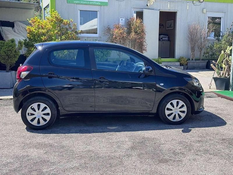 Usata Peugeot 108 Active 69 CV (50 kW) 2017 Nero Utilitaria